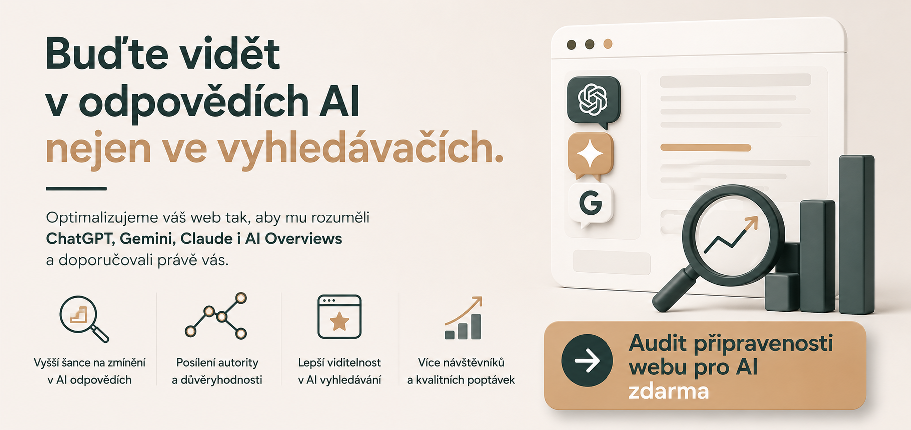 GEO audit připravenosti webu pro AI Illusmart